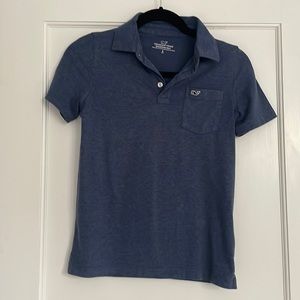 Blue Vineyard Vines Boys Edgartown polo